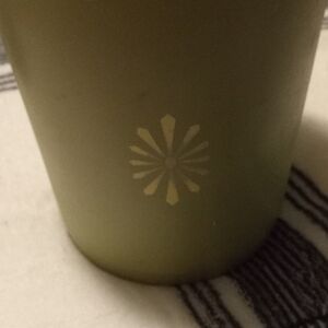 Vintage 1970 tupperware canister